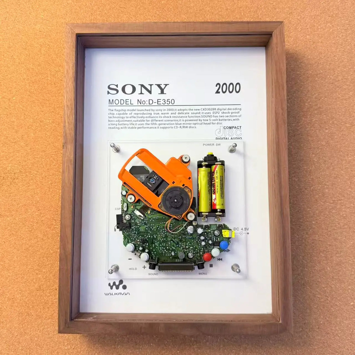 DiscEcho CD Player Frame D-E350
