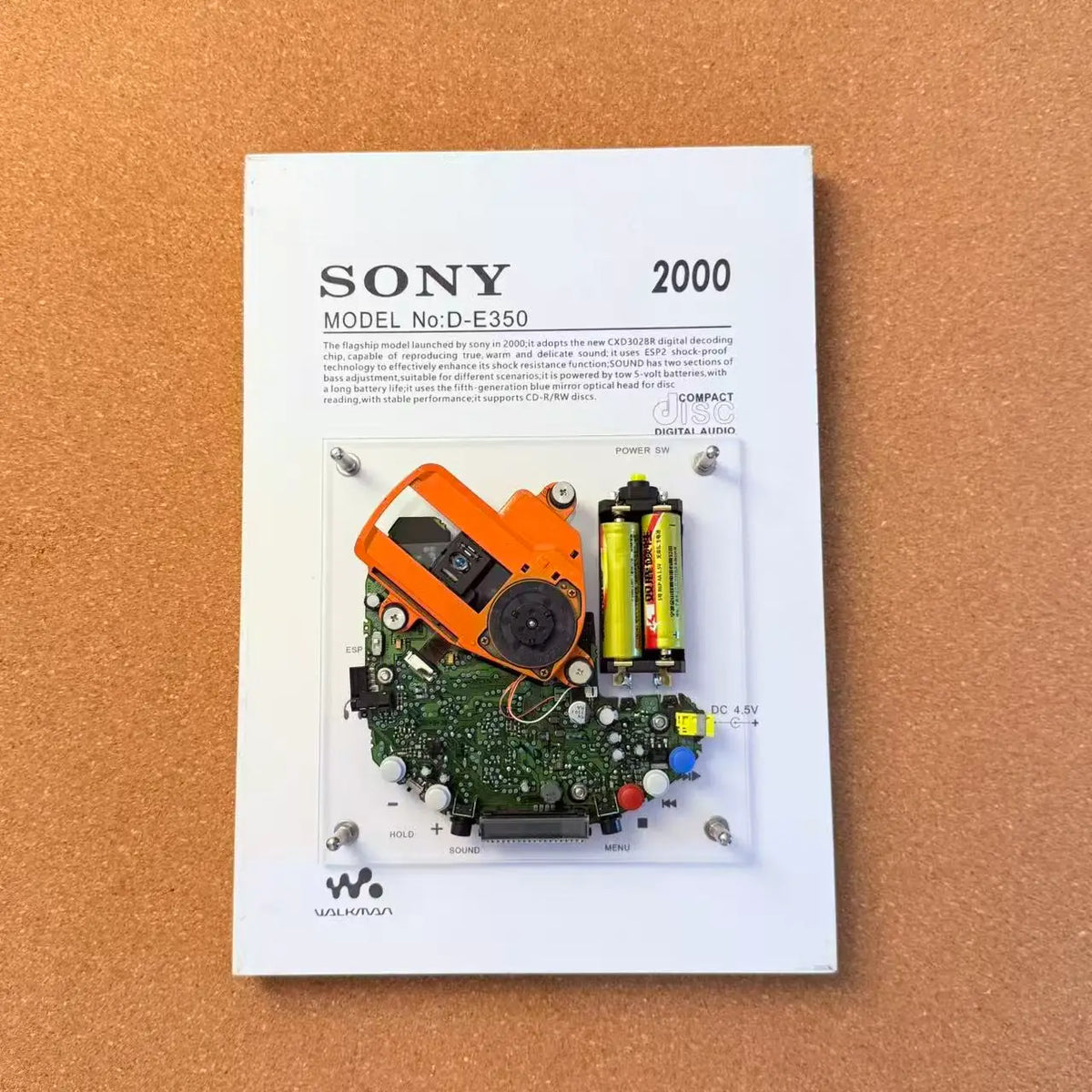 DiscEcho CD Player Frame D-E350