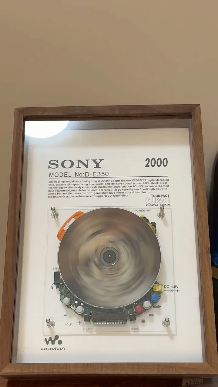 DiscEcho CD Player Frame D-E355