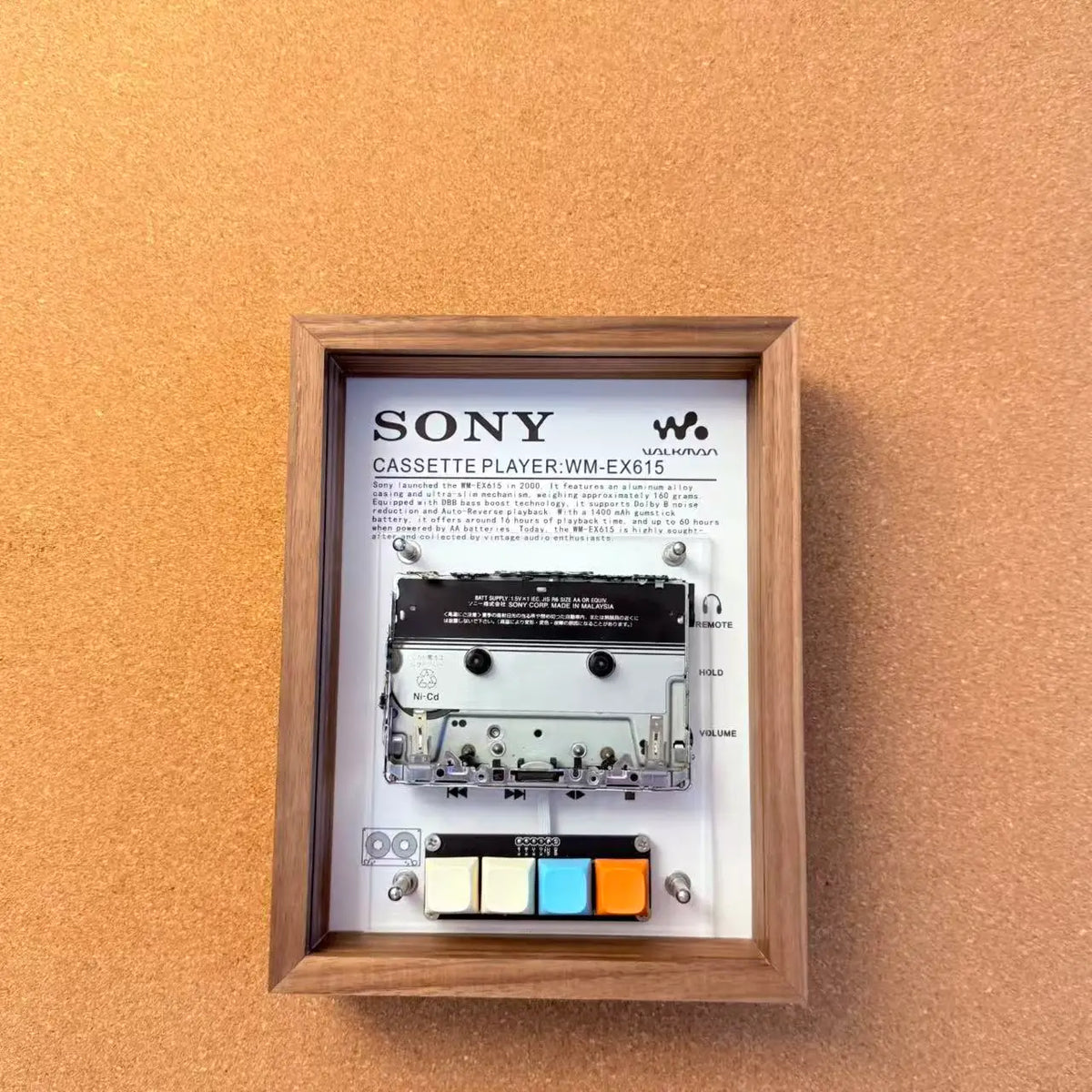 DiscEcho Cassette Player Frame WM-EX610