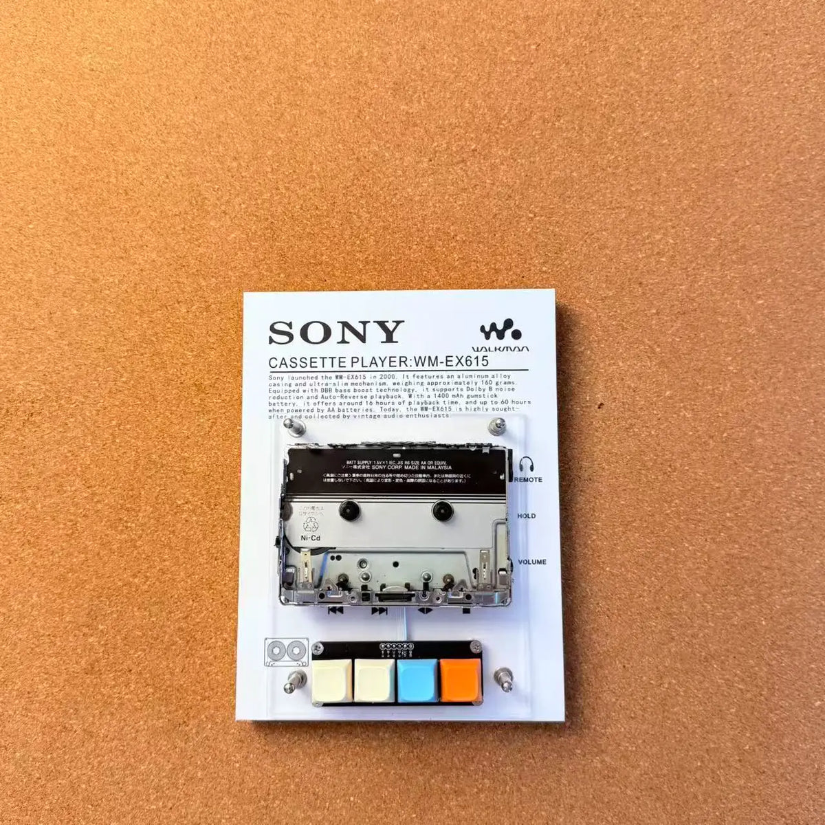 DiscEcho Cassette Player Frame WM-EX610